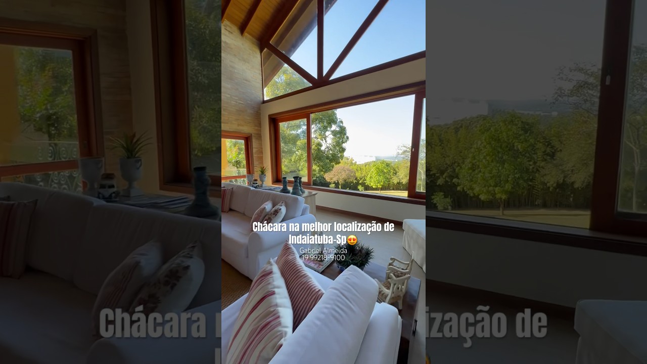 CH&Aacute;CARA A VENDA EM CONDOM&Iacute;NIO FECHADO EM INDAIATUBA | GABRIEL ALMEIDA CORRETOR DE IM&Oacute;VEIS INDAIATUBA