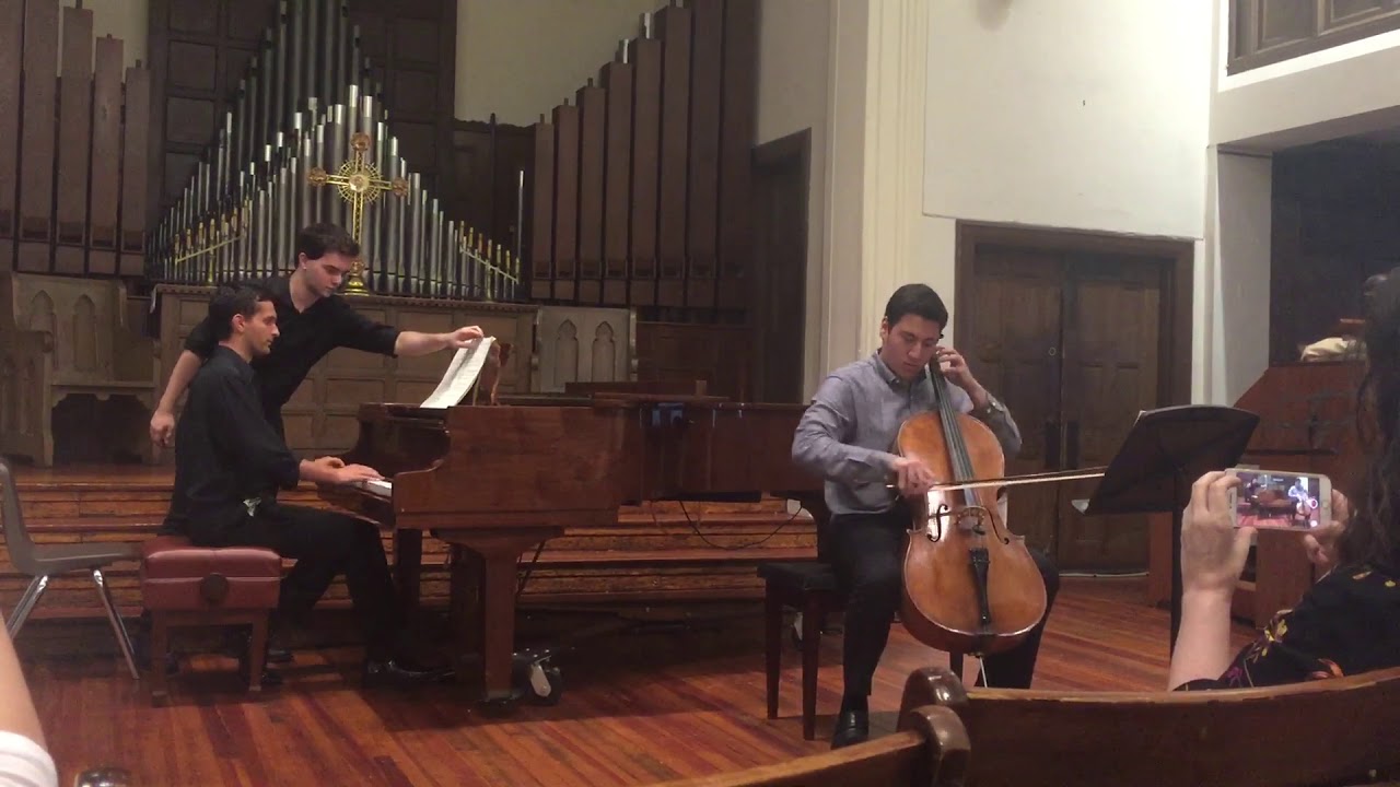 Aiden on cello: Concerto in A minor, Op. 33 No. 1 by Camille Saint Saens (1835-1921)