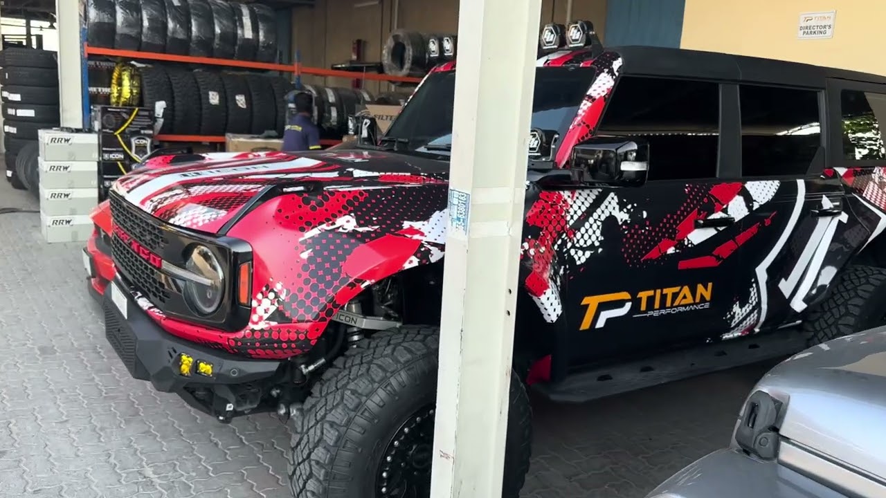 حولت اف جي fj الى فئة Xtreme في واحد من افضل الجراجات في الامارات جراج 