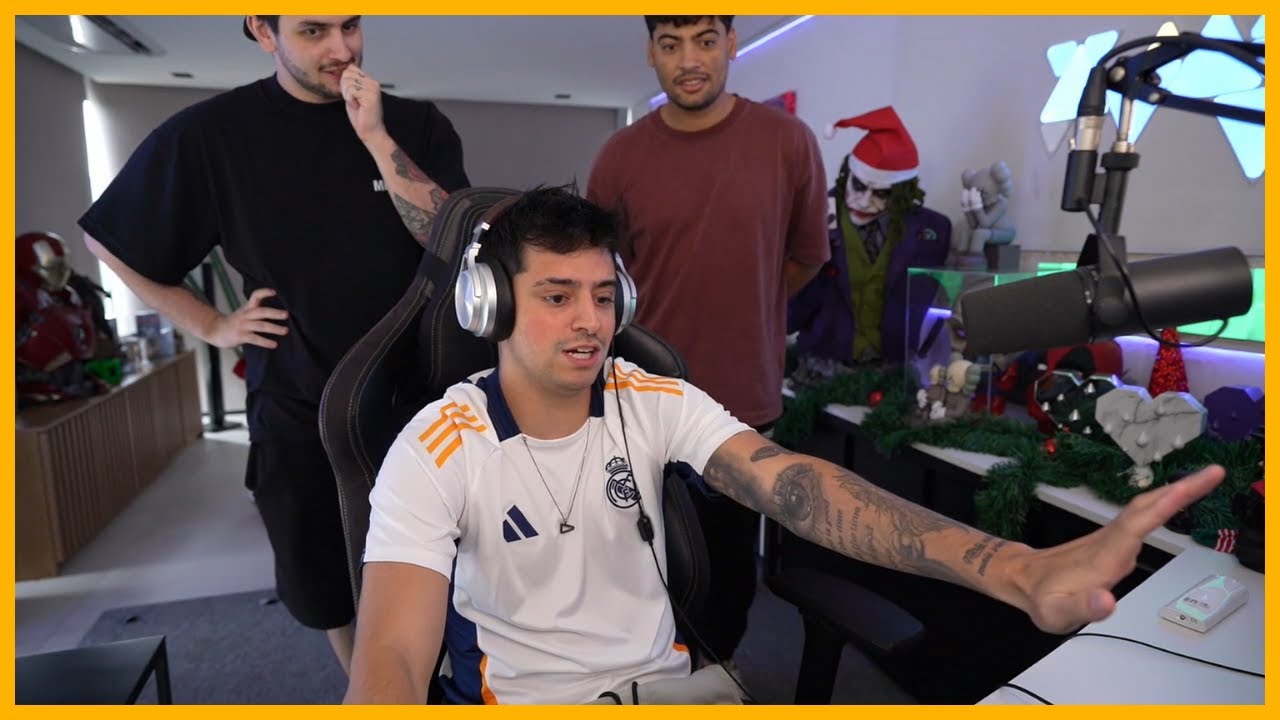 CORINGA E JEAN ANUNCIARAM A LOUD NA KINGS LEAGUE, A LIGA DE FUTEBOL DO Gerard Piqué e do IBAI