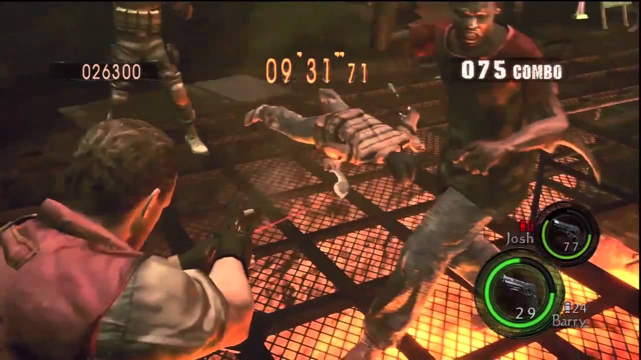 Resident Evil 5 Mercenaries Reunion Prison Duo 1,064,752 (PS3 New Strategy)