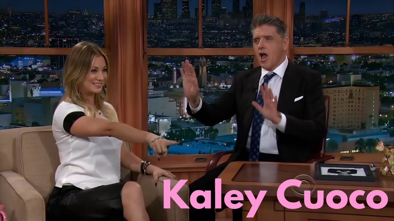 Kaley Cuoco&rsquo;s Sexy Confidence & Sassy Energy Leave Craig Ferguson Stunned on The Late Late Show!