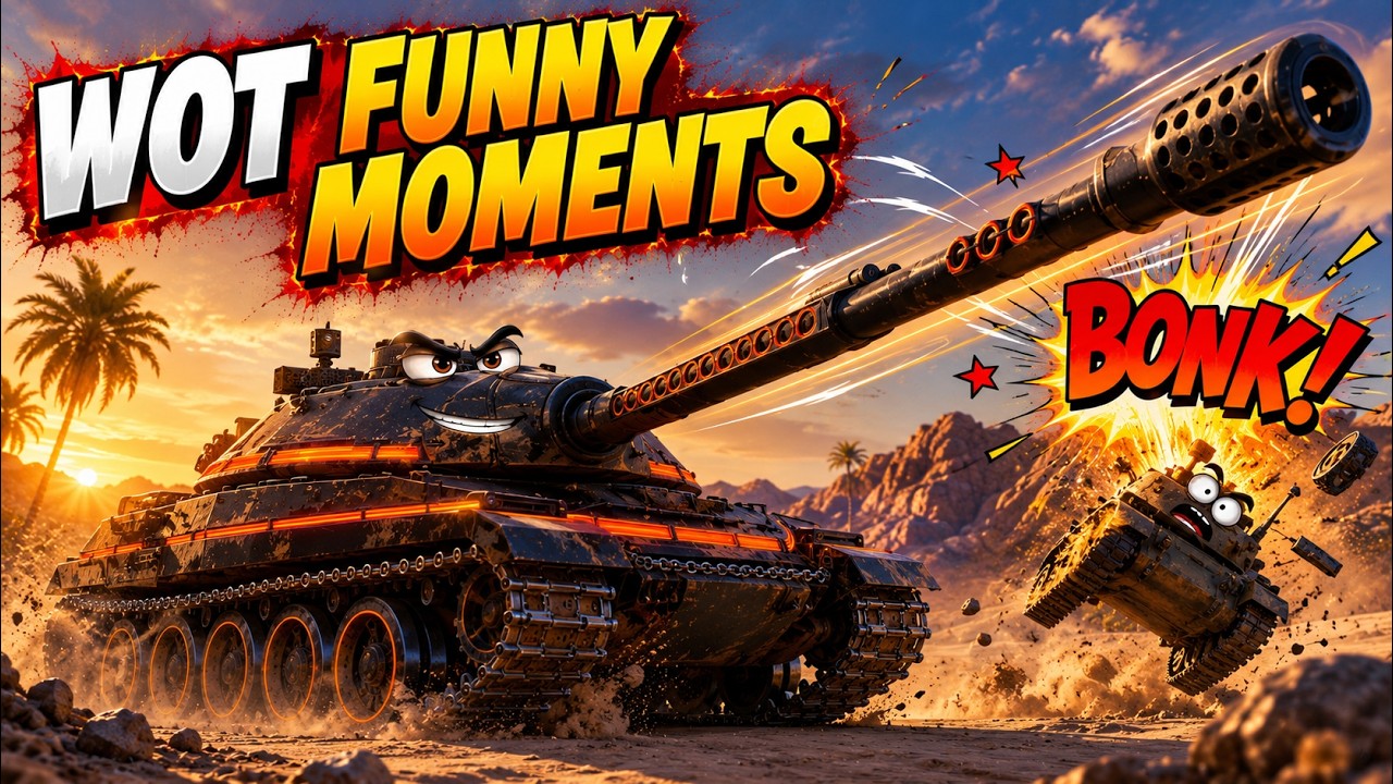Wot Funny Moments 😂💥 Epic Fails & Crazy Luck