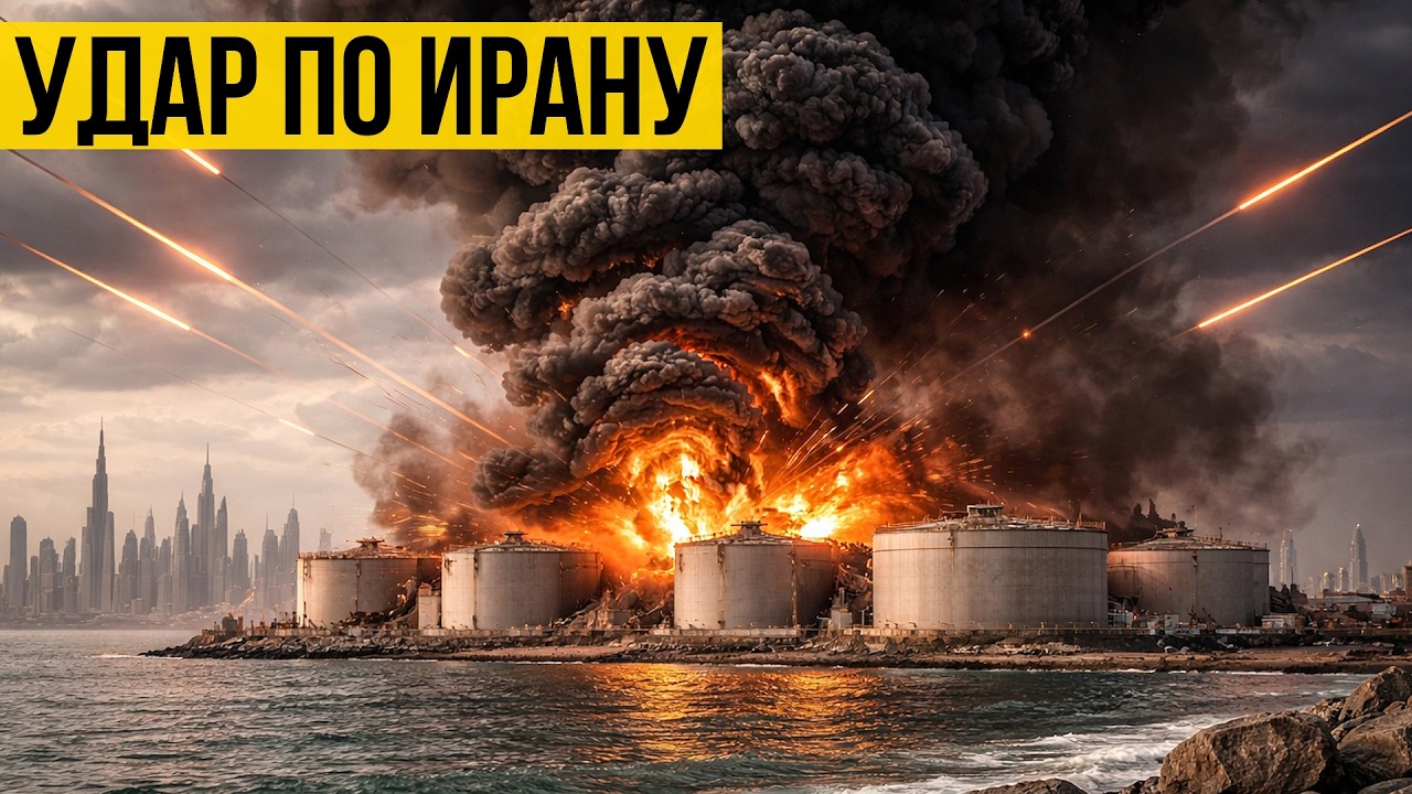 Иран в огне: США и Израиль атаковали нефтехранилища. Иран атаковал Кувейт и Бахрейн.