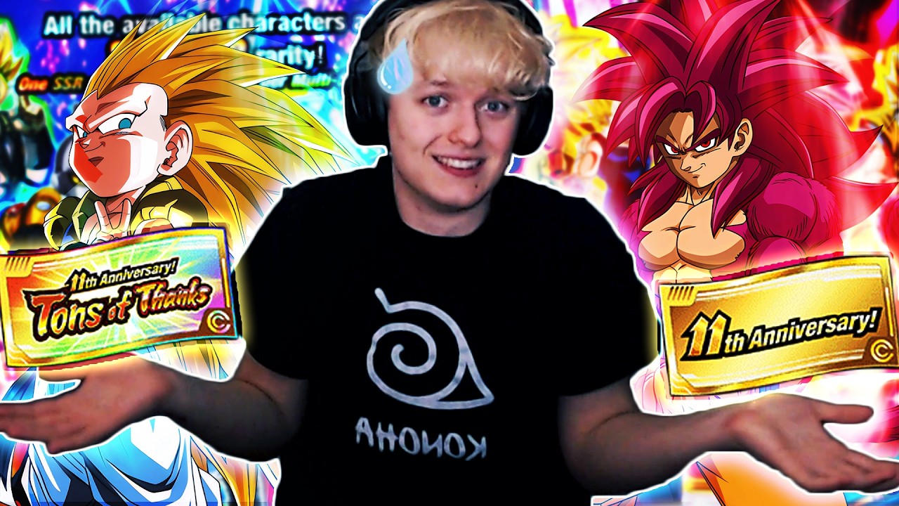 Ich haue ALLE meine FINALEN Tickets für LR SSJ4 DAIMA Goku Raus | Dokkan 11th Anniversary Summons