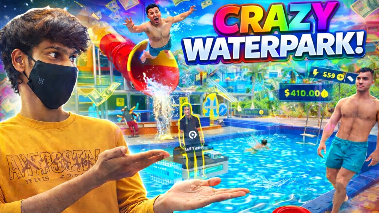 The waterpark simulator game funny @chsriakanthchs456