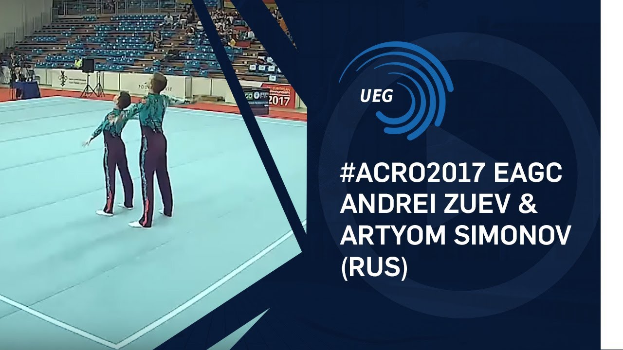 Andrei ZUEV & Artyom SIMONOV (RUS) - 2017 Acro European Champions, junior all-around