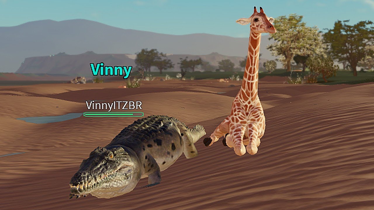 Qual animal comprar primeiro! GIRAFA ou CROCODILO no Savannah Life ROBLOX