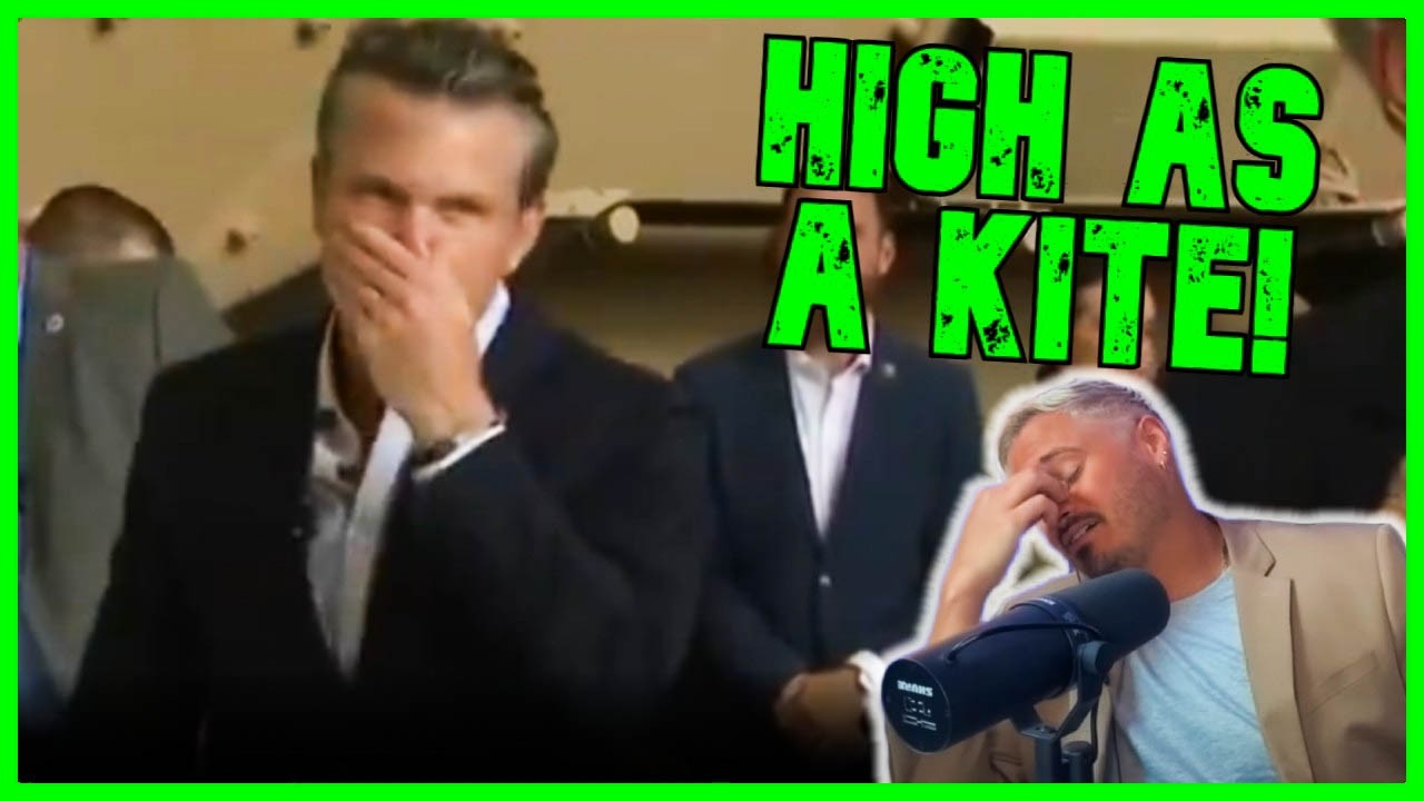GEEKED UP Pete Hegseth Looks HIGH AS A KITE | The Kyle Kulinski Show