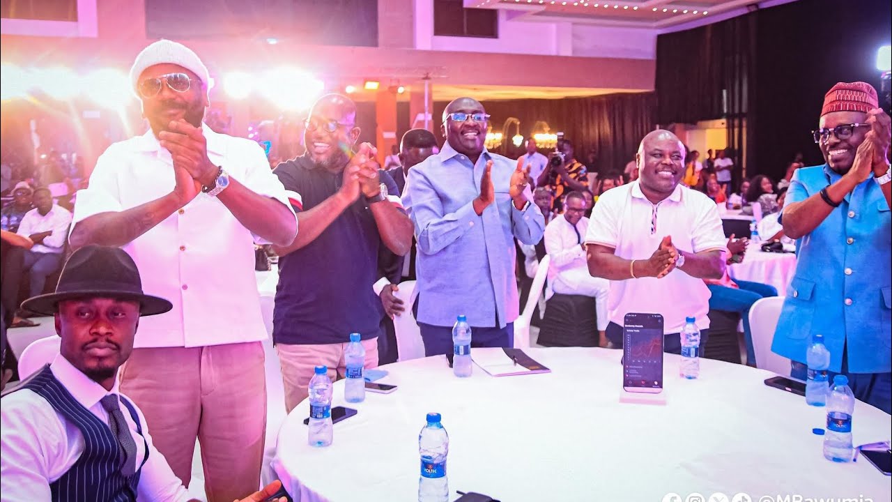 Dr. Bawumia, Samini, EL, Roman father & other GH celebs finally launch the Ghana music app 🇬🇭