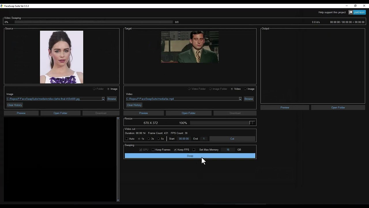 Installing FaceSwapSuite: An Interface for roop