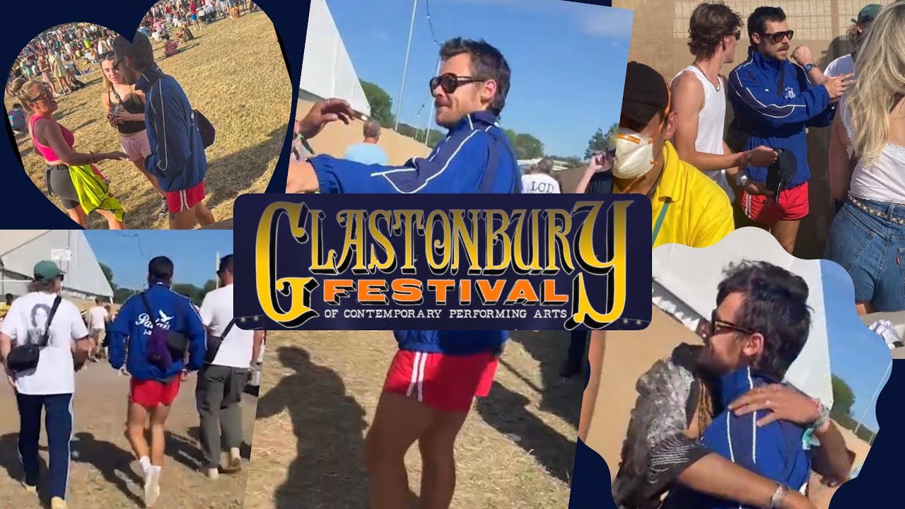 Harry Styles At The Glastonbury Festival 2025