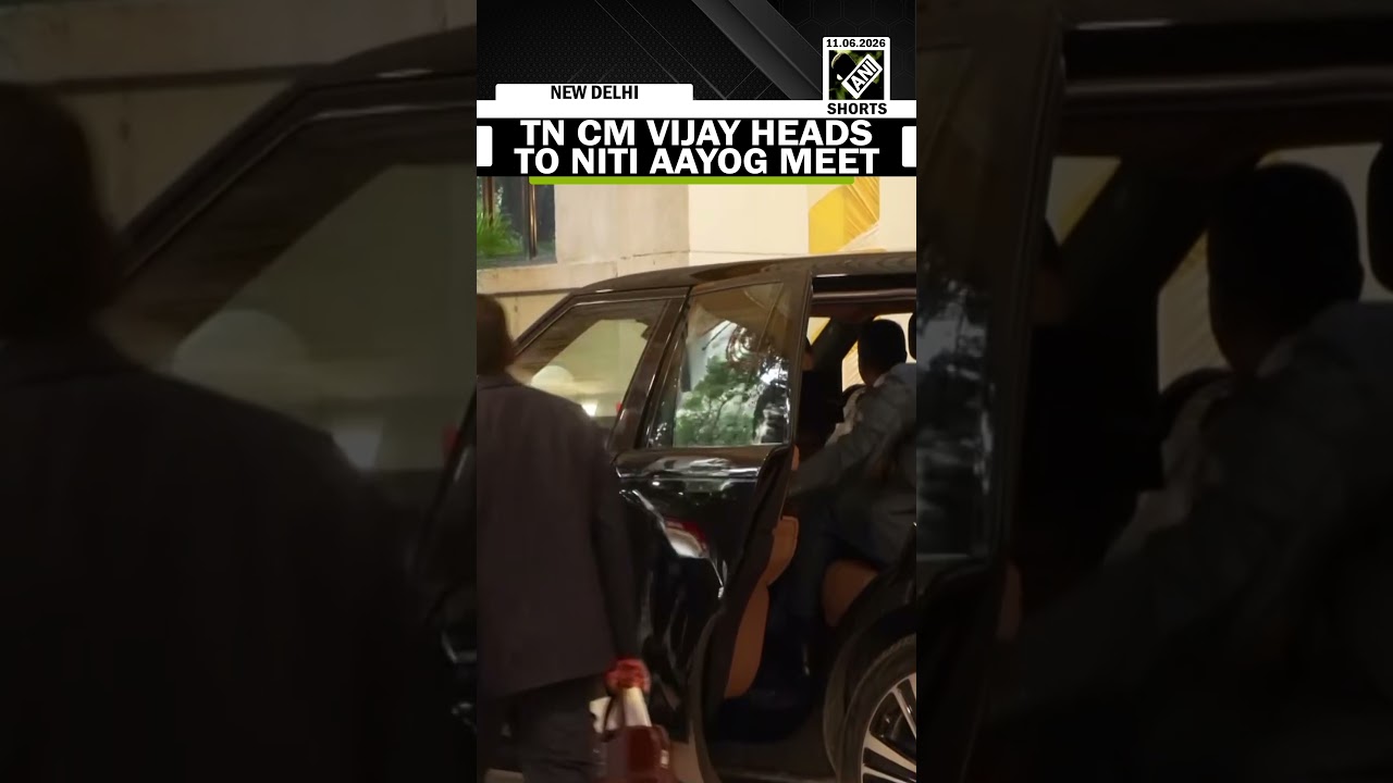 Tamil Nadu CM Vijay heads for NITI Aayog governing council meeting in New Delhi