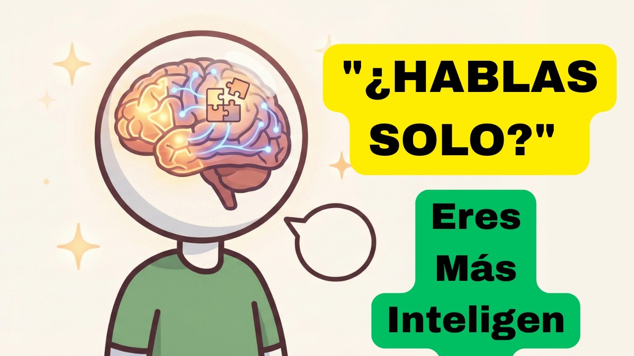 ¿Hablas Solo? Tienes Una Ventaja Cognitiva Que Otros No Tienen