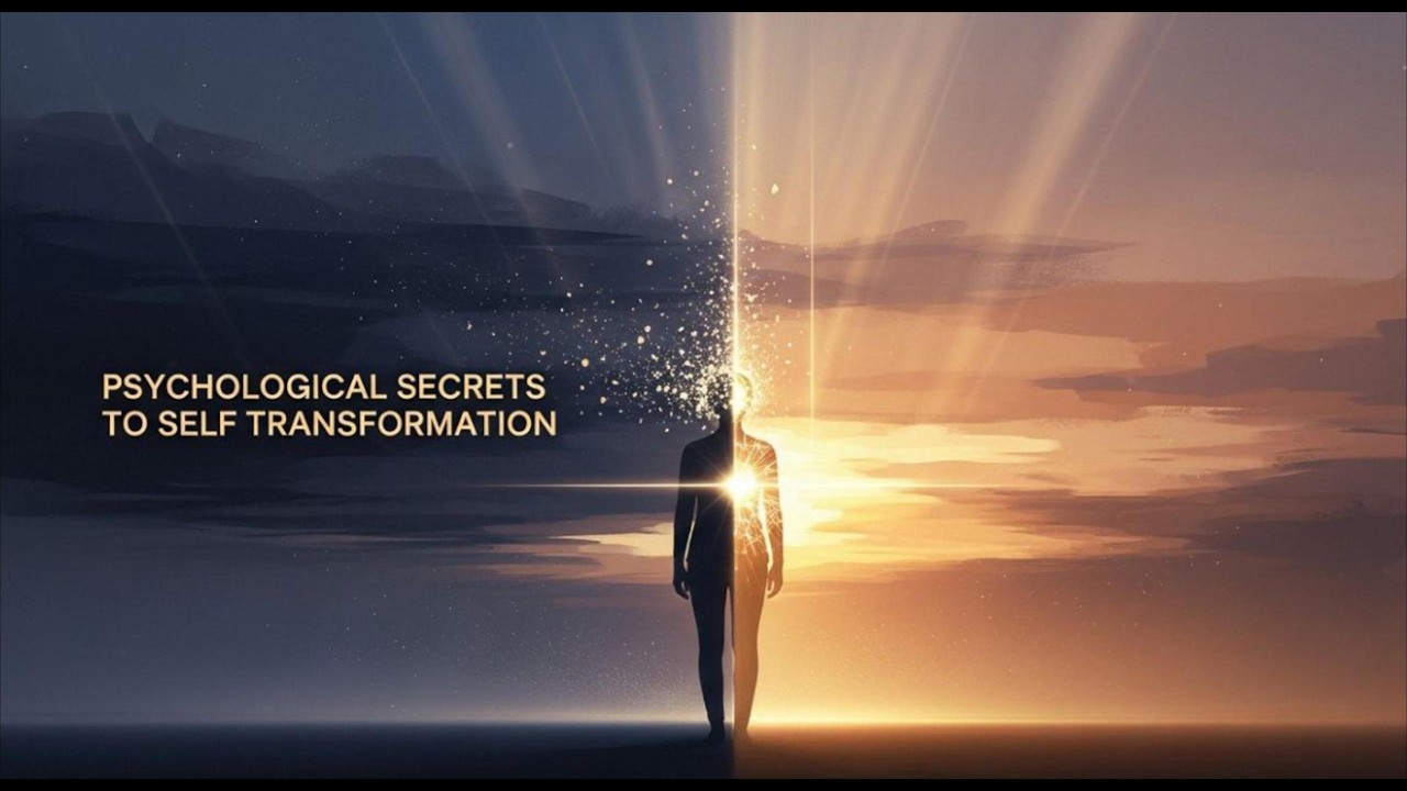 THE BIGGEST PSYCHOLOGICAL SECRETS TO REAL SELF TRANSFORMATION