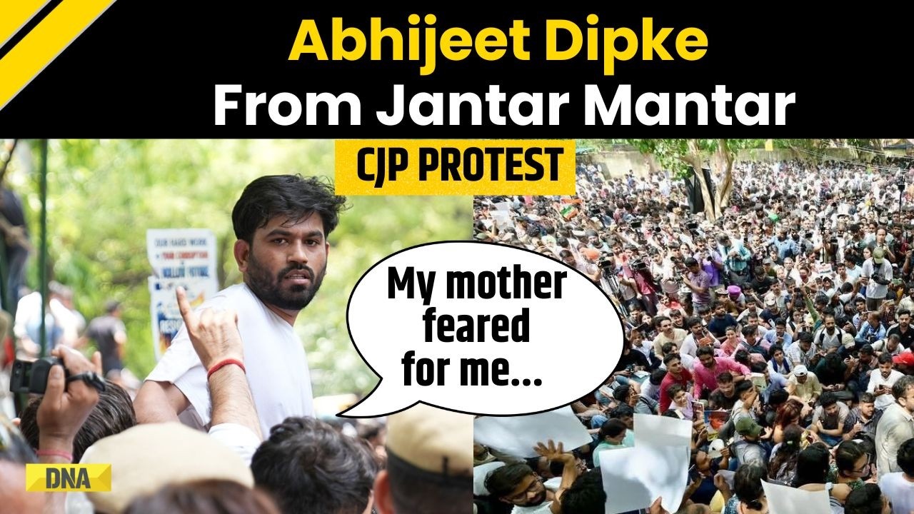 Cockroach Janata Party: Abhijeet Dipke Addresses Protesters From Jantar Mantar, 'His Mom Feared....'