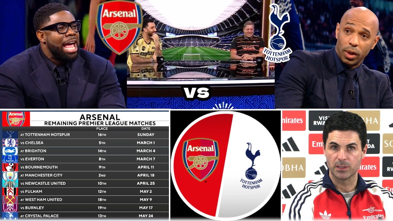 Spurs vs Arsenal: A Game That Could Change the Season! Who needs the win more?