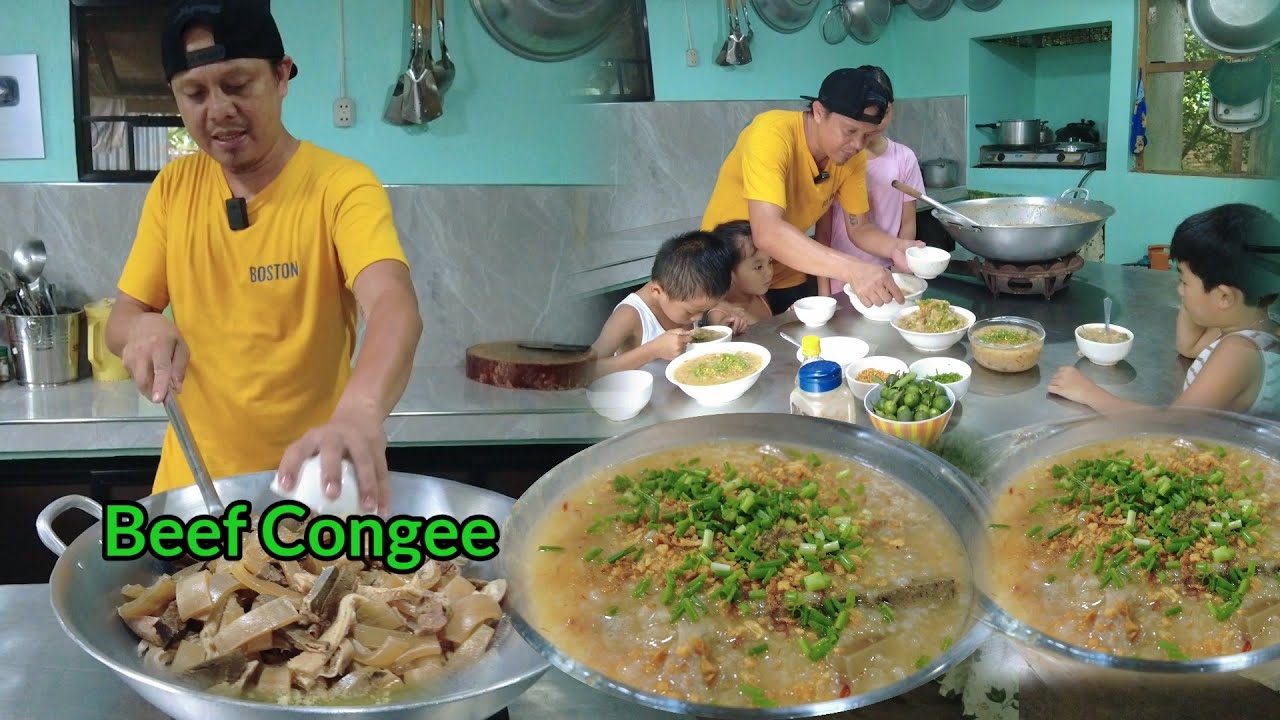 Goto - Lugaw recipe, laman loob ng baka