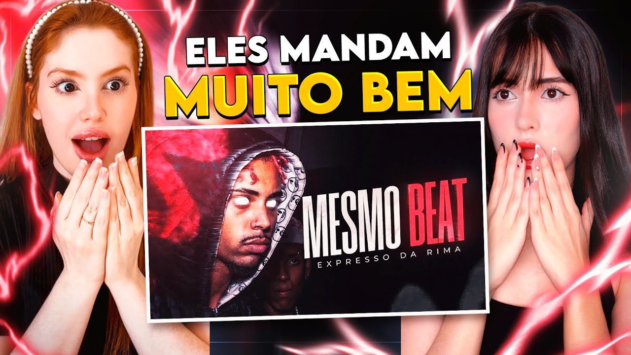 REACT | as MELHORES RIMAS no MESMO BEAT! | CR Reacts