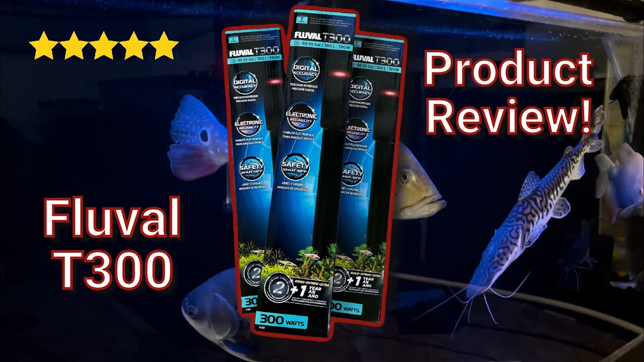 Fluval T300 Series Electronic Aquarium Heater Unboxing & Review!