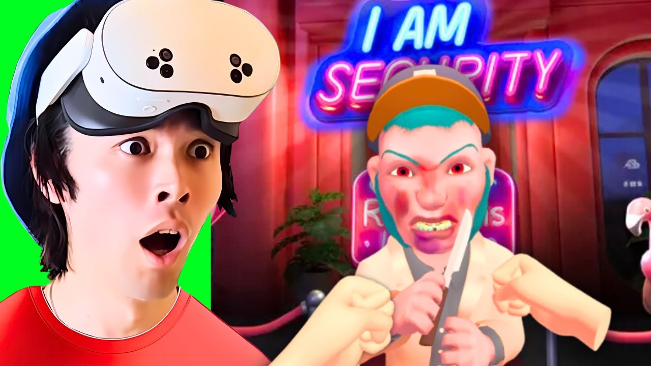 Playing I AM SECURITY in VR | Intense Security Guard Simulator!