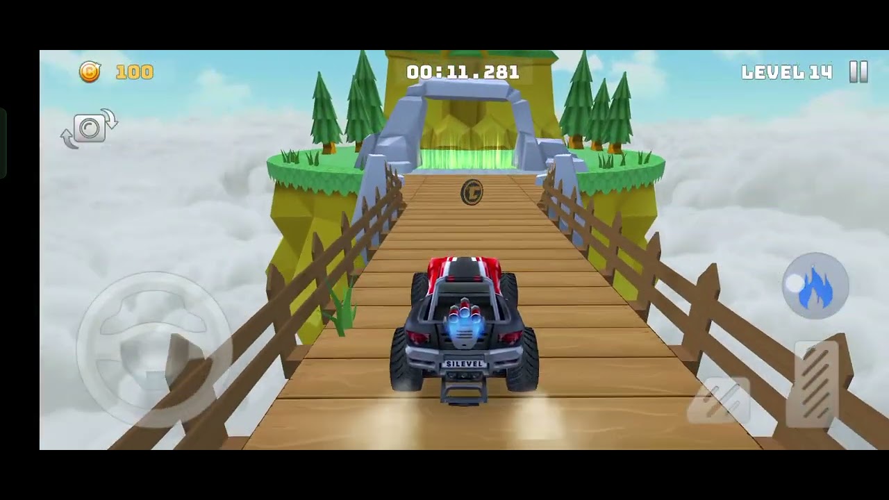 Mega Ramp Mountain Climb: Stunt car Geme level 12  Car Android Gameplay 🚗