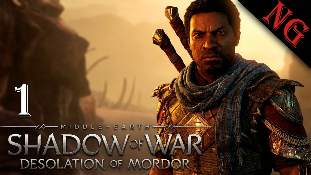 DLC  Пустоши Мордора- #.1.Поиски союзников. Middle- earth   Shadow of War. Стрим.