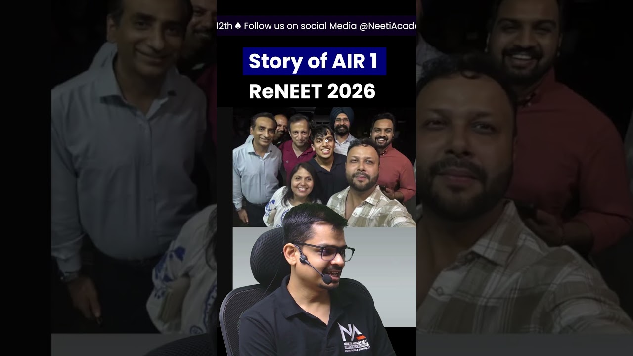 The Story of NEET 2026 AIR 1 Aryan Gupta #NEET #AIR1