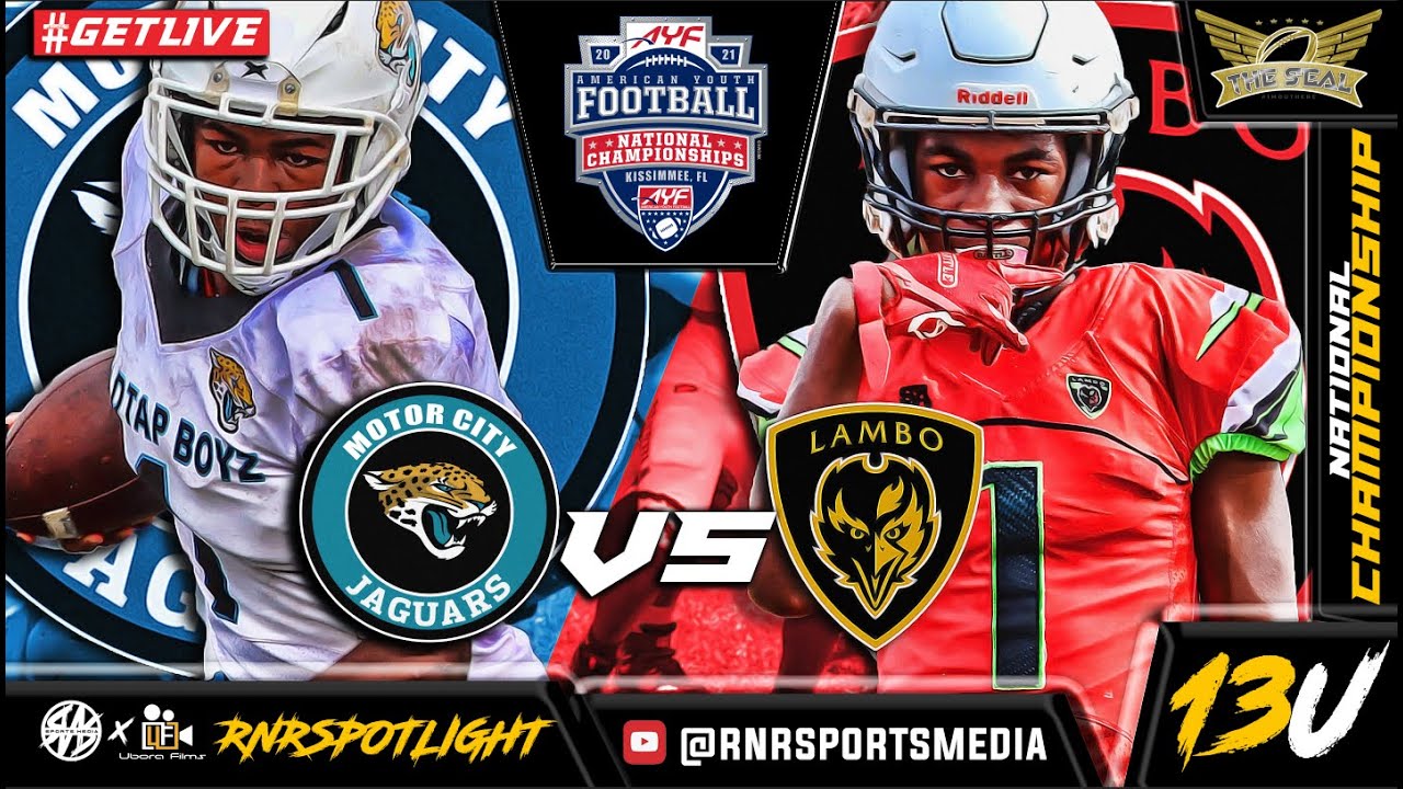 Motor City Jaguars (MI) vs Miami Garden Ravens AKA Lambo (FL) AYF 13u National Championship 2021