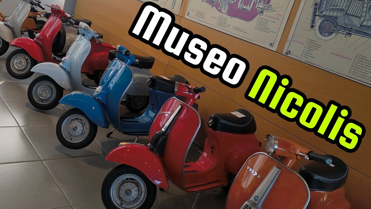 Visita al @2000MUSEONICOLIS con piaggio ciao e vespe