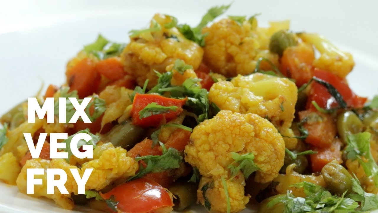 MIX VEG FRY RECIPE | ALOO GOBI MATAR SABZI