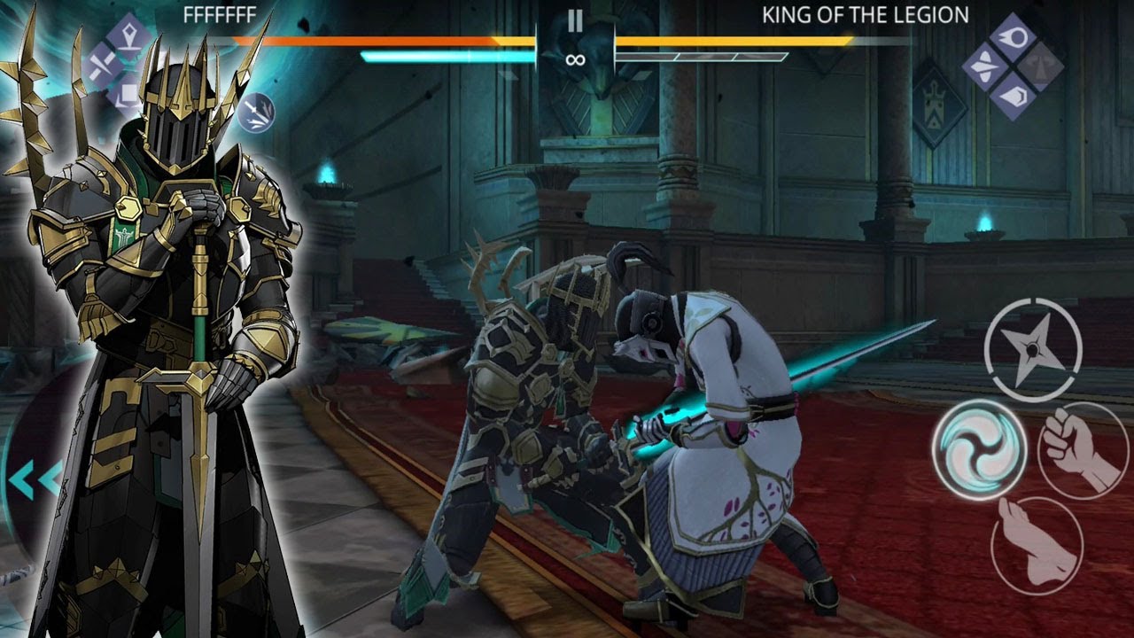 Hardest Boss ! Shadow Fight 3 - How To Defeat King Of The Legion (Marcus's Plane - Boss Fight 7)