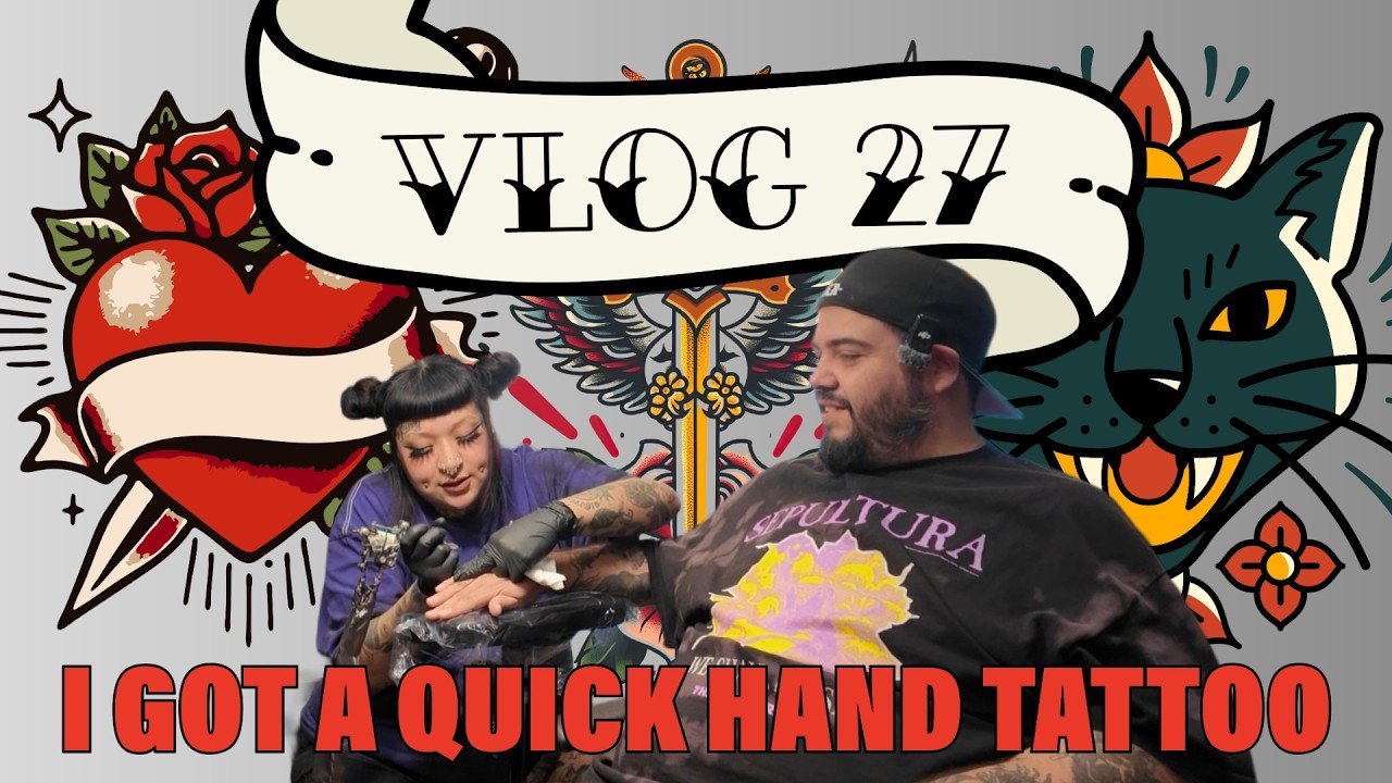 VLOG EP:27 - TATTED UP... AGAIN