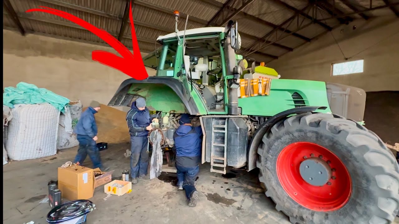 #824- Co tu się wyrabia? Fendt sterowany hydrauliką leci jak po sznurku! Montaż nawi FjDynamics!