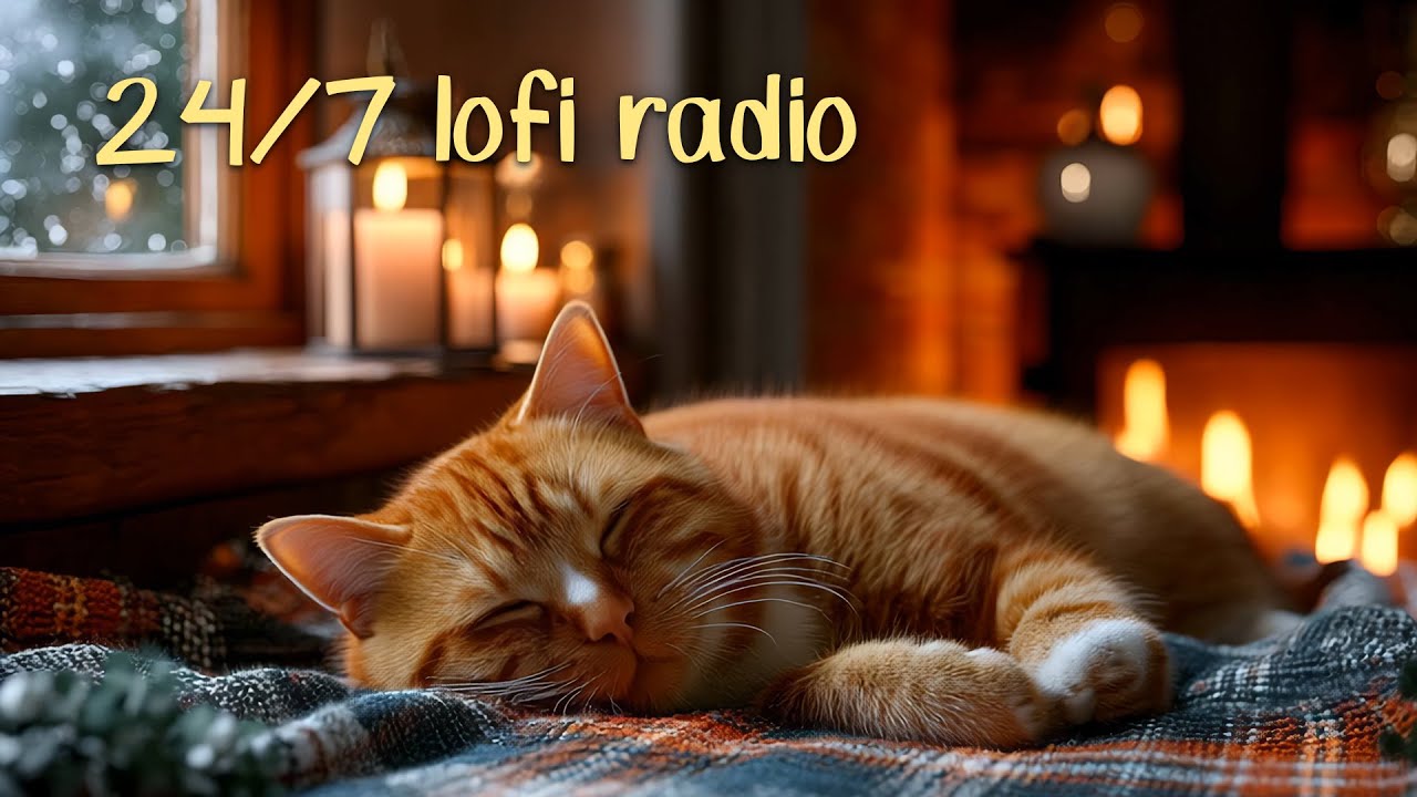 mori’s fireplace lofi 🔥 | 24/7 calm radio