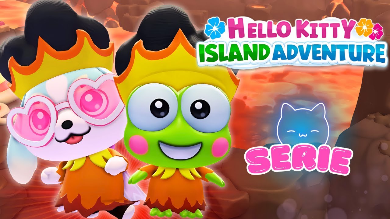 AVIVAMOS EL VOLCÁN y REPARAMOS la CAFETERA | Hello Kitty Island Adventure | Gameplay Español