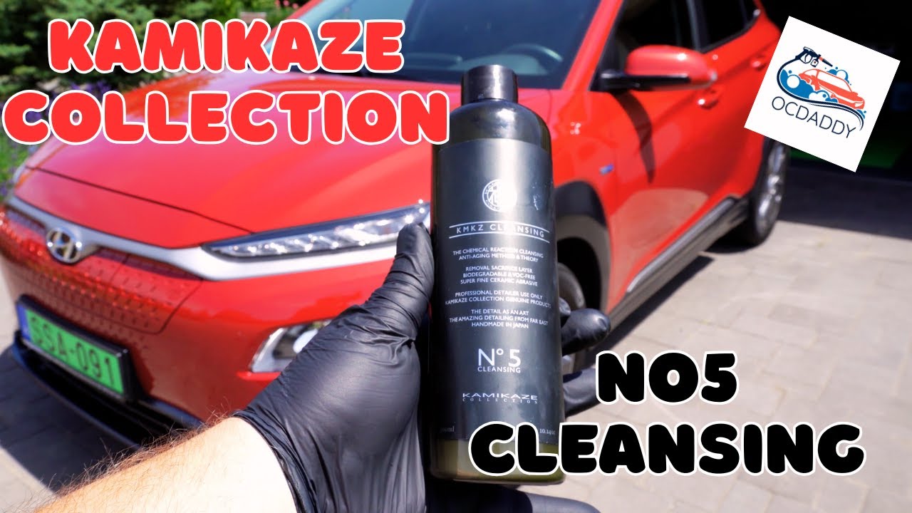 Removing ceramic coatings, waxes, polymers and QDs: Kamikaze Collection No5 Cleansing test