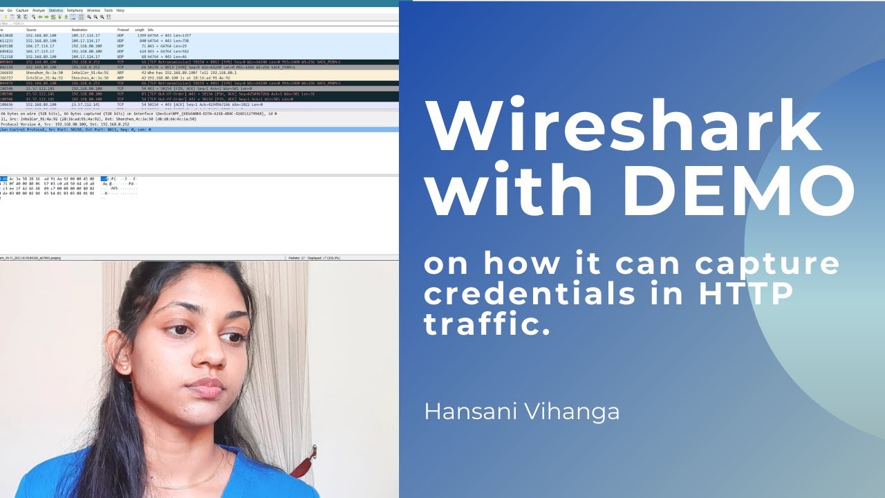 Wireshark Basics with DEMO on capturing HTTP plaintext credentials