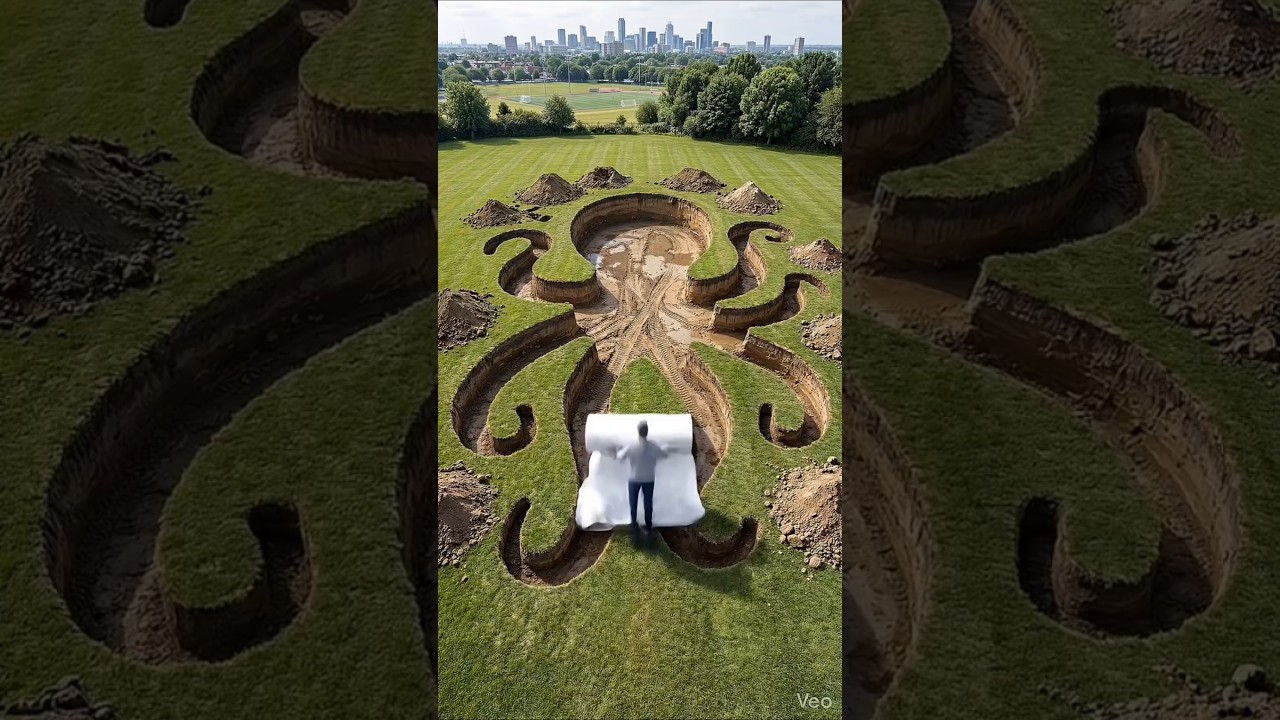 Octopus design swiming pool.#shortvideo