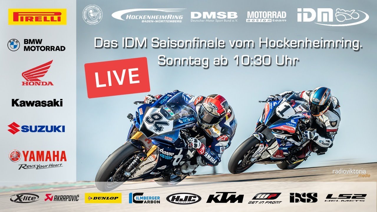 Die Rennen vom Saisonfinale der IDM am Hockenheimring