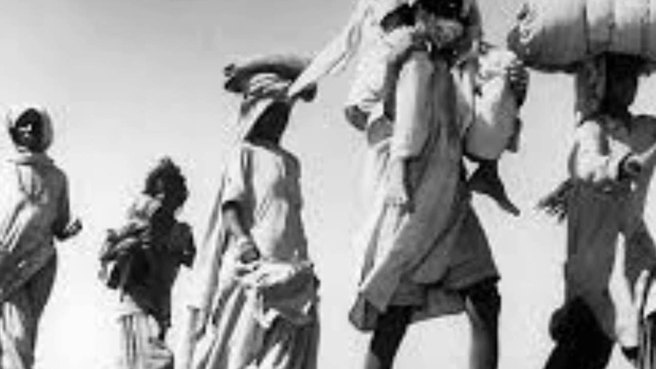 Rare India-Pakistan Partition Pictures-Poem by Gulzar
