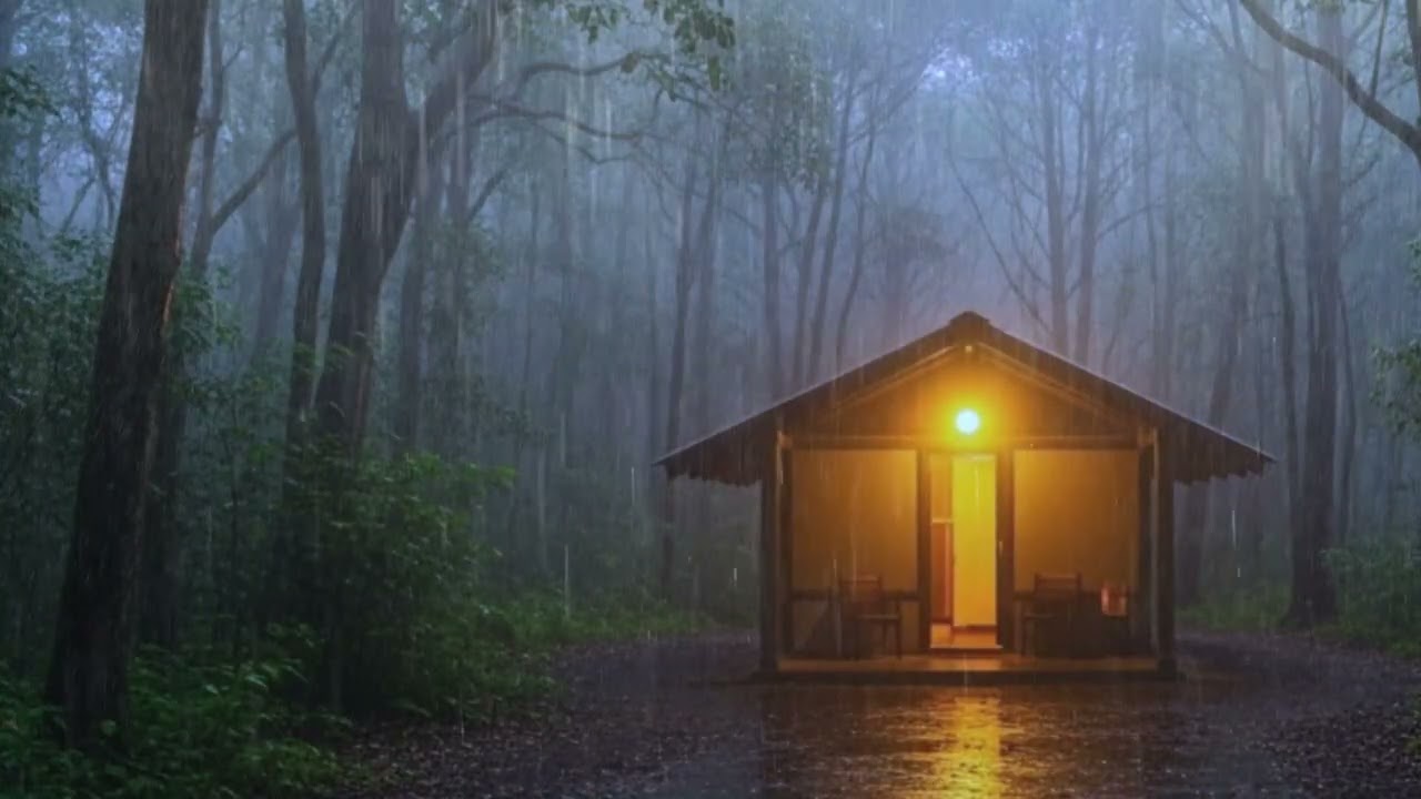 Rain Sounds in Deep Forest – Stress Relief, Better Sleep & Peaceful Mind