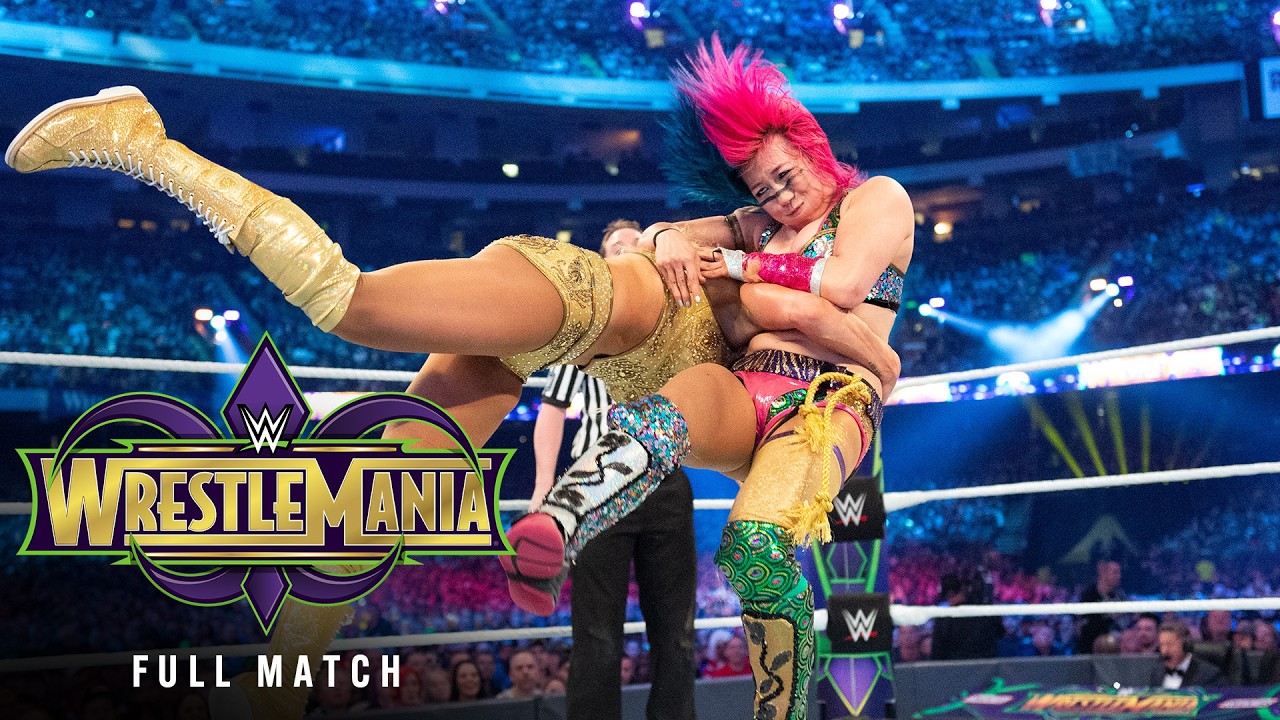 ПОЛНЫЙ МАТЧ: Шарлотта Флэр против Асуки | Матч за женский титул SmackDown: WrestleMania 34