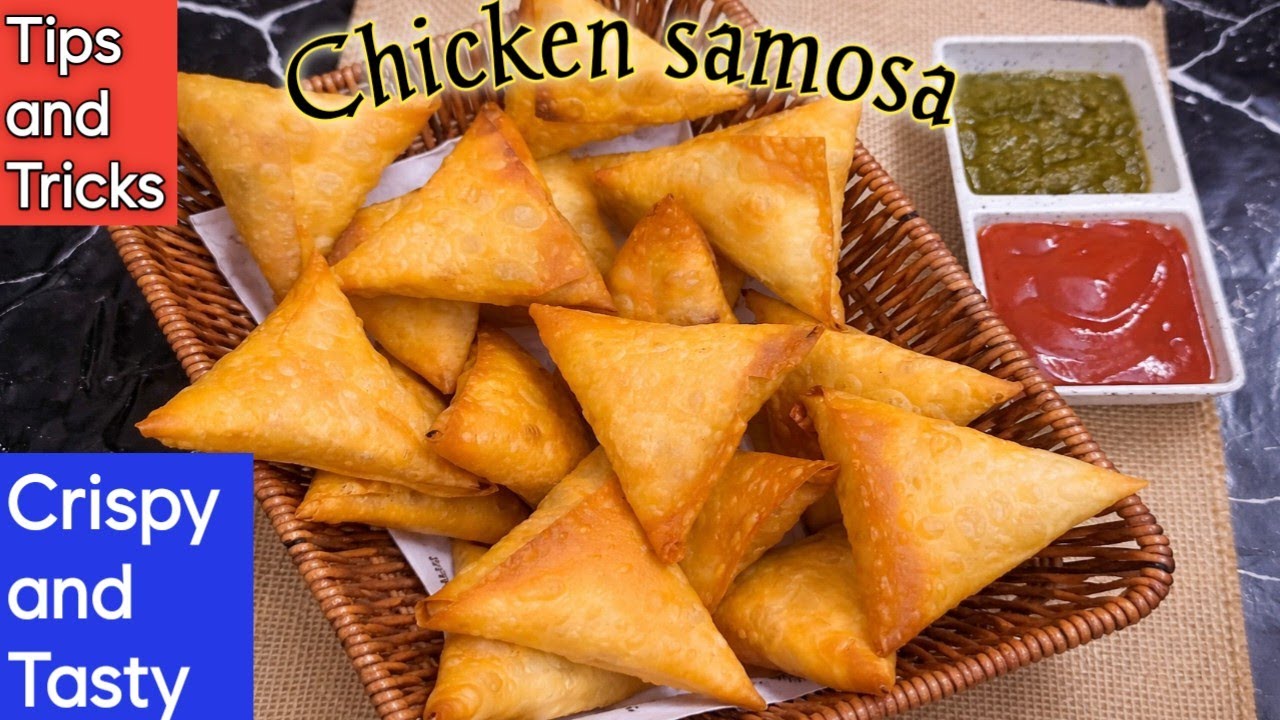 Italian twist samosa👌chicken Alfredo filling samosa👌unique chicken samosa