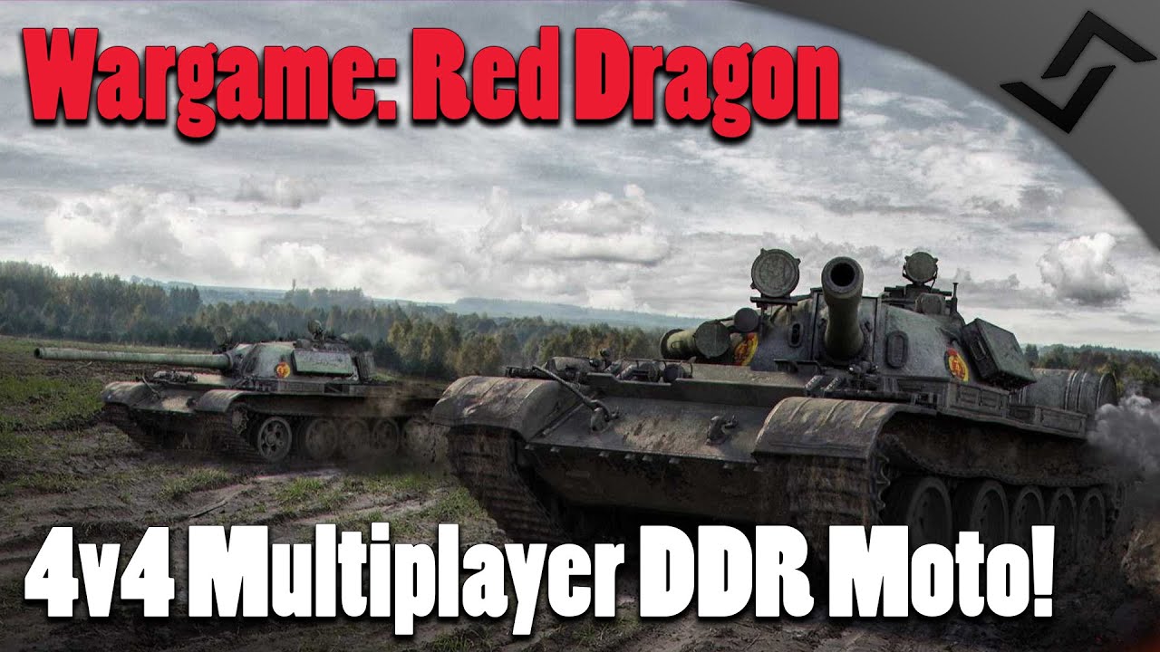 Wargame: Red Dragon - 4v4 Multiplayer East German Moto Gameplay