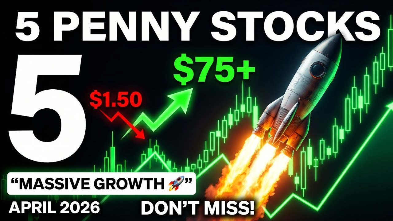 5 Penny Stocks That Could Explode in 2026 🚀 (Huge Opportunity!)