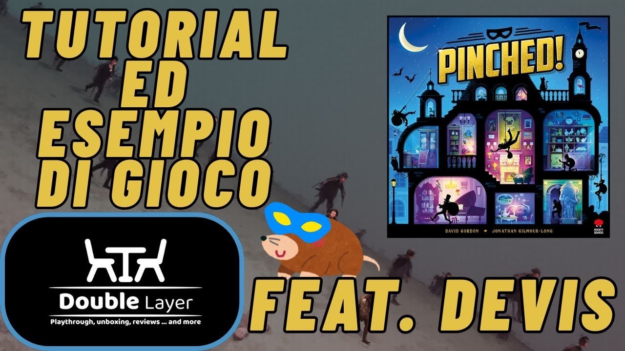 Pinched! - Tutorial ed esempio di gioco (gioco da tavolo ita)