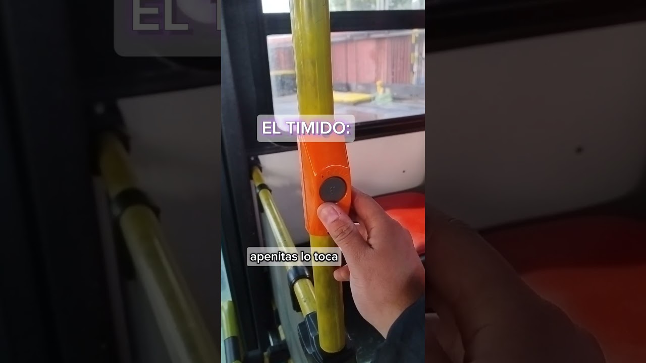 Tipos de pasajeros seg&uacute;n como tocan el timbre #chofer #colectivos #youtuber #tips