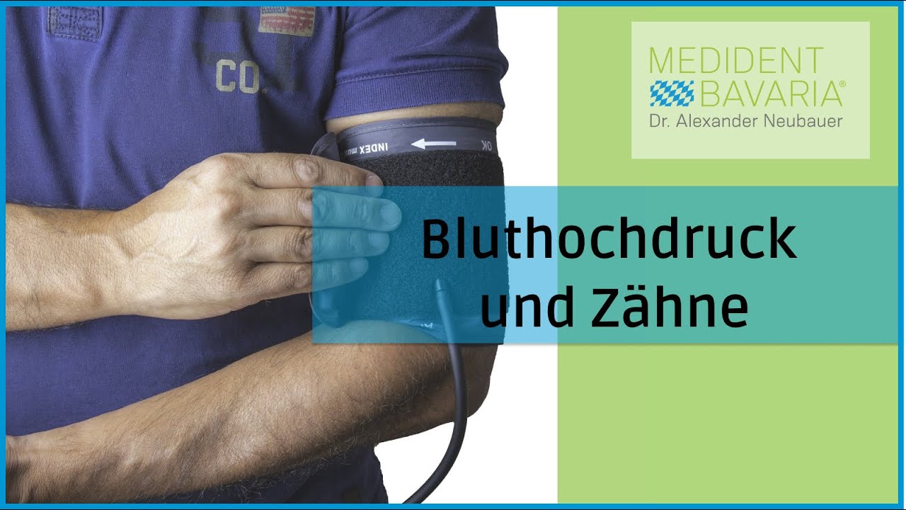 Bluthochdruck und Zähne