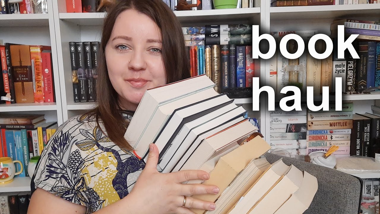 BOOK HAUL - PRAWIE 40 NOWYCH KSIĄŻEK 😊📚❤